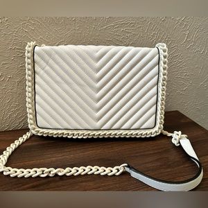 EUC Aldo Greenwald Crossbody Bag in White